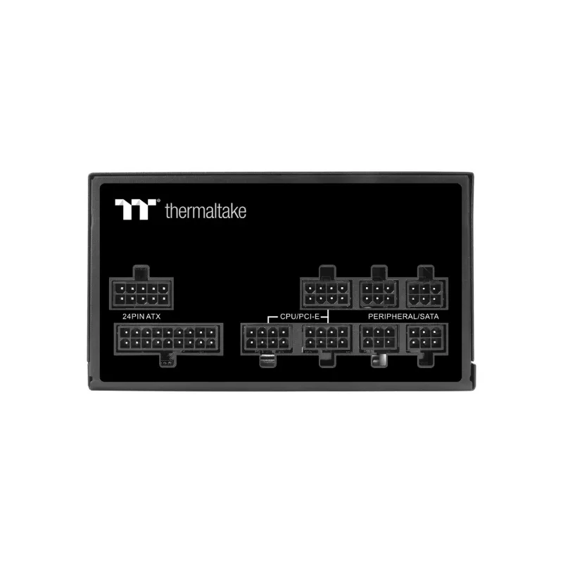 Toiteplokk THERMALTAKE Toughpower ATX 650W Gold, 80 PLUS Gold, 650 W, ATX, 90 mm ventilaator, 20+4 pin, 1x PCIe (6+2), 3x SATA, 2x Molex