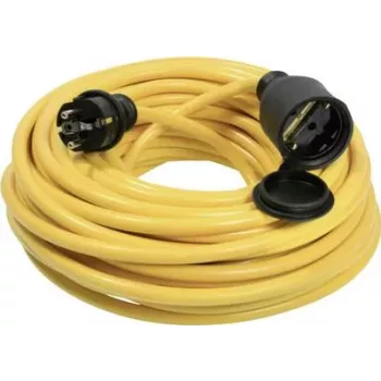 Pikendusjuhe AS Schwabe 60353, 16 A, kollane, 15 m