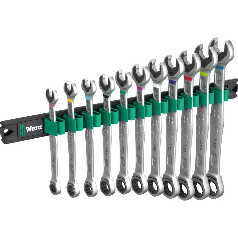 Wera 05020014001 9630 Magnetisiin 6000 Joker 1 põrkmehhanismiga mutrivõtmekomplekt, 11 tk