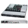 Super Micro Supermicro SC815 TQC-R706WB2 - rack - rack-mountable - 1U - Extended ATX - SATA/SAS - Hot-Swap 750 vatti - must (CSE-815TQC-R706WB2)