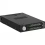 ICY DOCK - ToughArmor - MB834MK-B V2 - 2x M.2 NVMe kuni 1x 3,5-tolline pesa mobiilne raam metallist võtmelukuga SlimSAS 4i must
