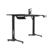 Laud GameMax D140-CARBON — mängu-/kontorilaud, netokaal 20,5 kg, mõõtmed 125×795×682 mm