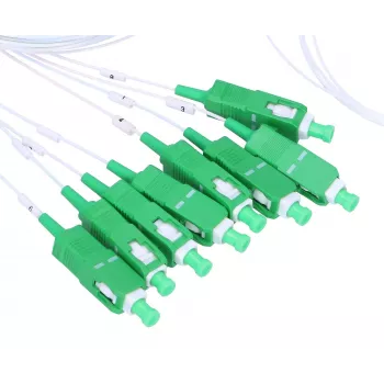 Extralink 1:8 PLC SC/APC jaotur, 900um, 1m