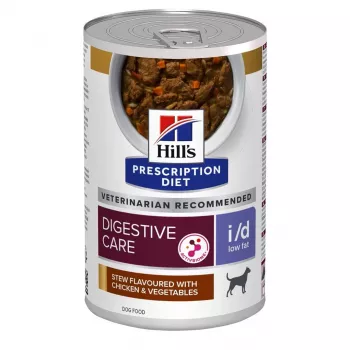 HILL'S Prescription Diet i/d Low Fat Stew kana ja köögiviljadega - märg koeratoit - 354g