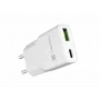Toiteadapter NATEC Ribera NUC-2376 — 1× USB-A, 1× USB-C, 3 A väljund