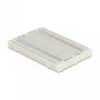 Makettplaat DELOCK 18315 — valge plastik, 54 × 84 × 9 mm