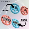 Wheel mod Subsonic Pack of 2 steering wheels for Switch & Switch 2 Red Turquoise