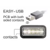 USB-kaabel DeLOCK EASY-USB 2.0-A - USB 2.0 micro-B 3m