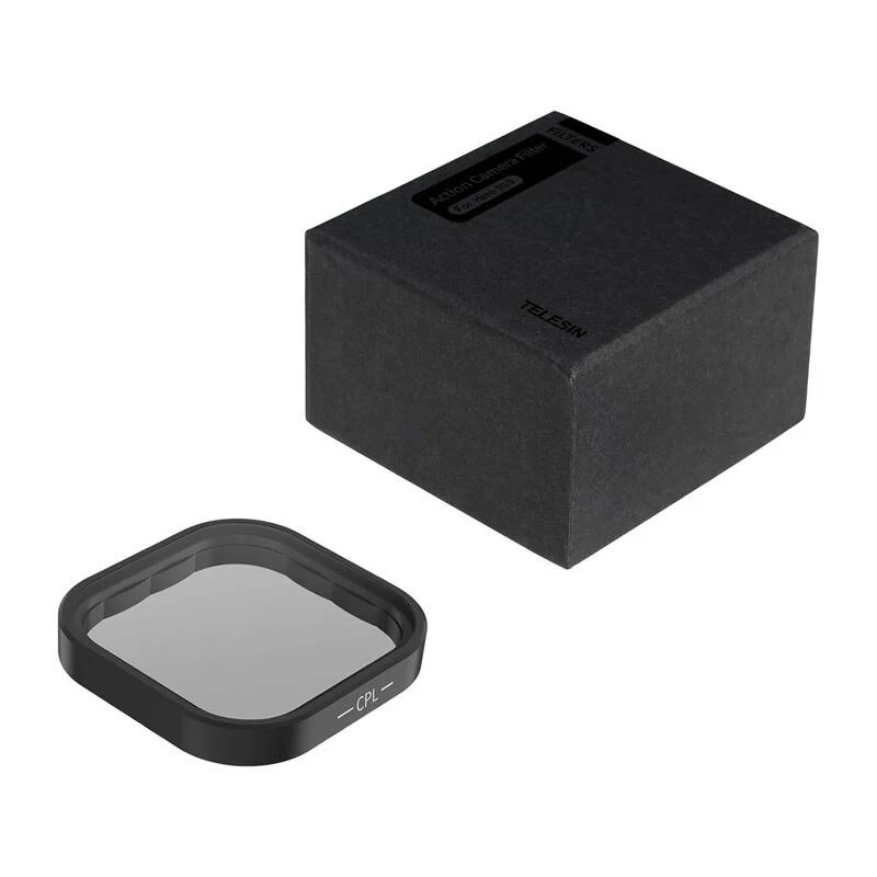 CPL Filter Telesin for GoPro Hero 13 Must S5-FLT-08-TGP – ümmargune polarisaator action-kaamera objektiivile