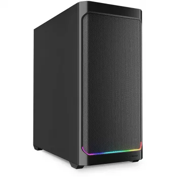 Sharkoon AK4 RGB STRIP Midi Tower Must