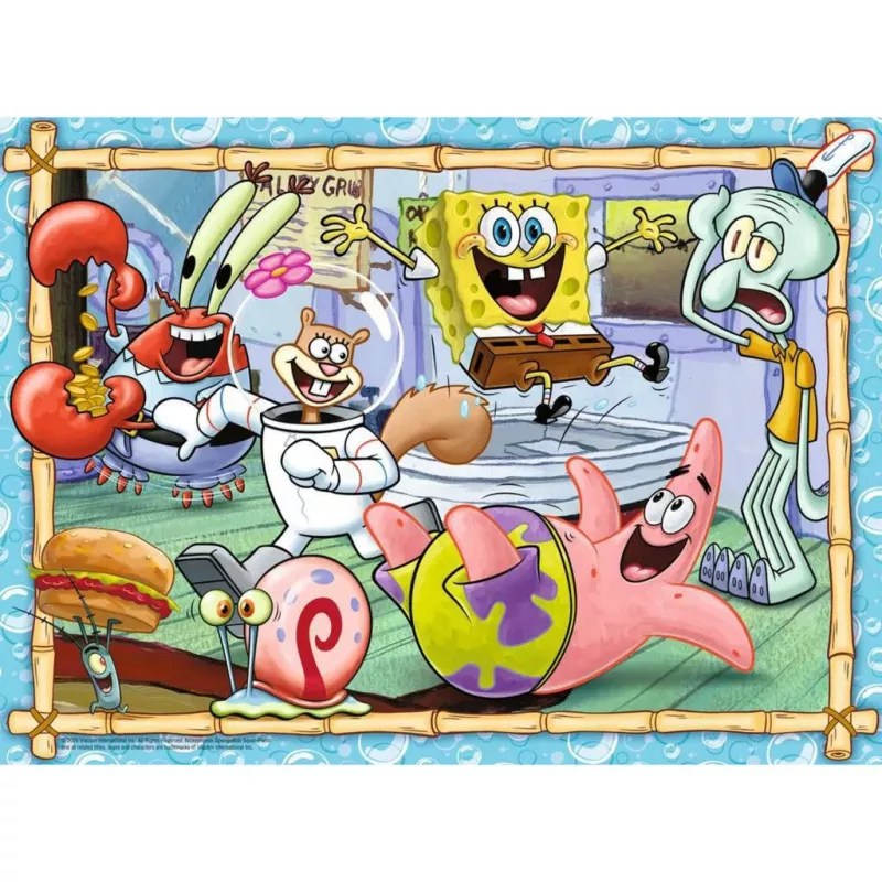 Pusle Ravensburger Uued seiklused Bikiinipõhjas, 200 tk, lastepusle