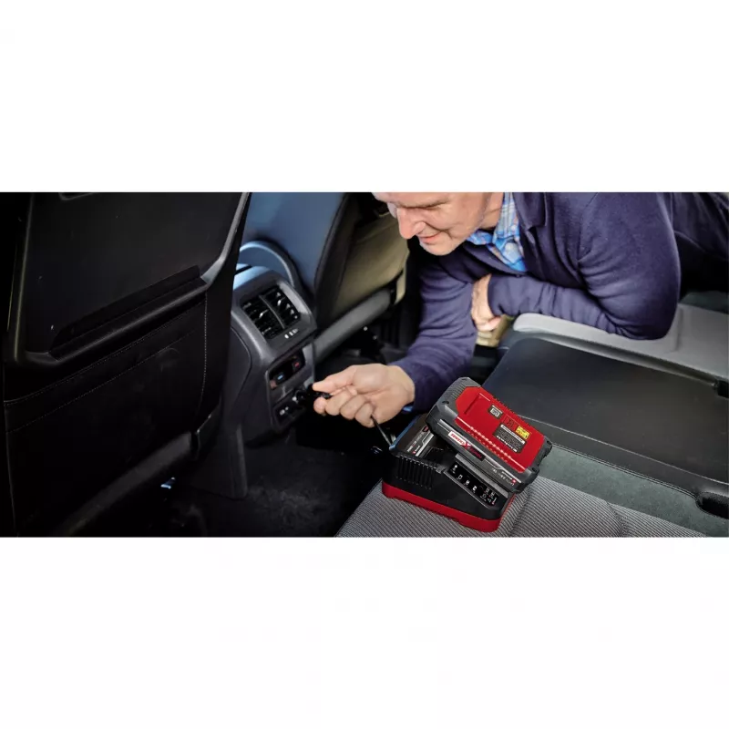 Akulaadija Einhell Power X-Car Charger 3A Sigaretisüütaja Punane