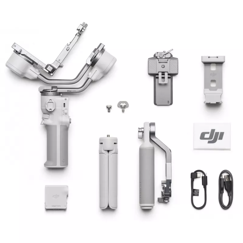 Kardaani stabilisaator DJI RS 4 Mini Combo — kompaktne kerge kaasaskantav stabilisaator peeglita kaameratele