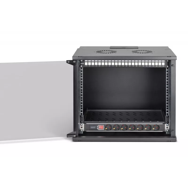 DIGITUS Network-Set SOHO Pro, 483 mm (19 tolli) - 9HE, 540 x 400 mm (L x S)