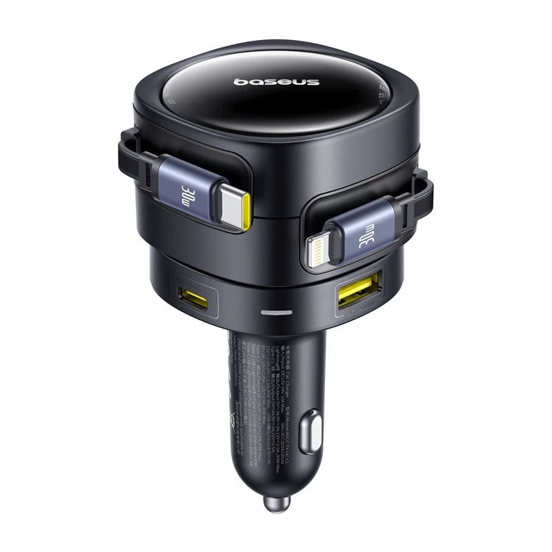 Akupanga laadija Baseus Enjoyment Max 90W USB-C, Lightning ja USB-A portidega