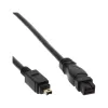 FireWire 400 kuni 800 kaabel InLine 34901 1m Isane/Isane Must