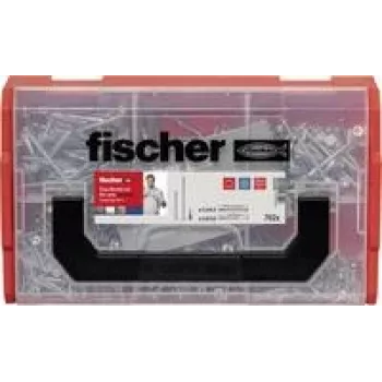 fischer FixTainer PowerFast II TX 562928 puitlaastukruvide komplekt, teras (562928)
