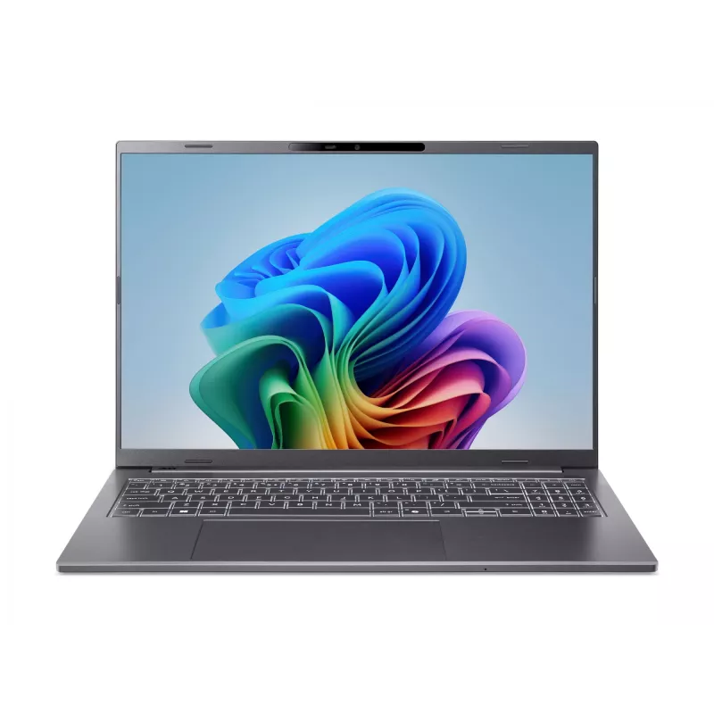 Sülearvuti Acer Aspire 16 AI A16-11M-X8TY 16,0-tolline WUXGA Snapdragon X1-26 32 GB muutmälu 1 TB SSD Windows 11 ARM
