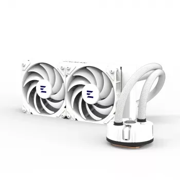 Zalman Reserator5 Z24 ARGB valge protsessori vedelikjahuti, 240 mm radiaator, 2×120 mm ventilaator
