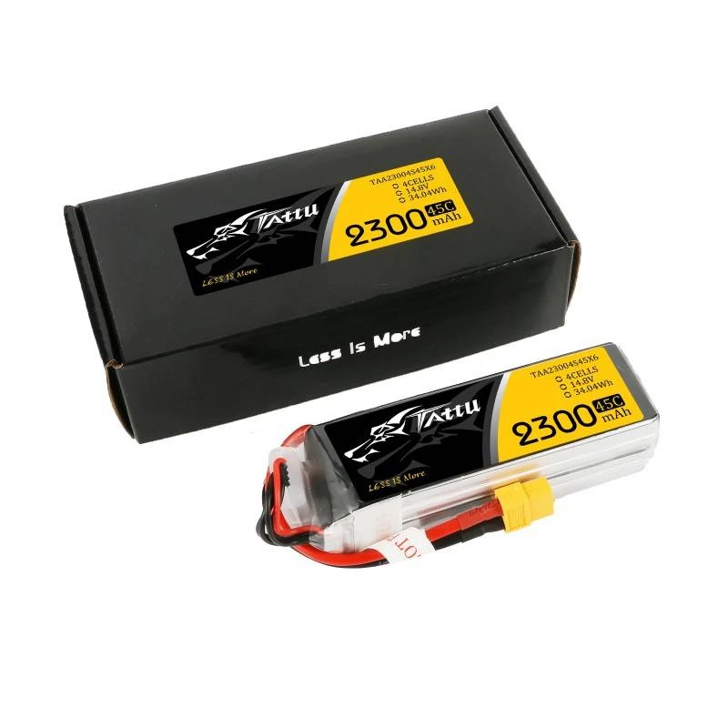 Aku Tattu 2300mAh 14,8V 75C 4S1P XT60