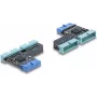 USB-jaotur DELOCK 67341 20-kontaktiline emaplaadipistik 2× USB 5 Gbps