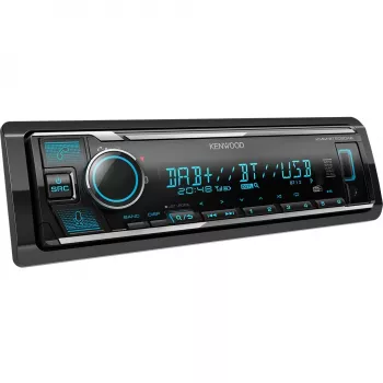 Elektroonika KMM-BT508DAB, must, 1 DIN, 200 W, 50 W, 24 h, AAC, FLAC, MP3, WAV, WMA