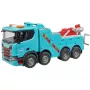 Mänguauto BRUDERi maanteeabi Scania Super 560, mudel 03553, mõõtkavas sõidukimudel