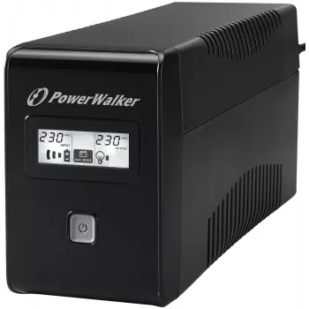 PowerWalker VI 850 LCD katkematu toiteallikas (UPS) Line-Interactive 0,85 kVA 480 W