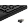 Kensington ProFit Ergo juhtmevaba klaviatuur FR, täissuuruses (100%), juhtmega ja juhtmevaba, RF-juhtmevaba + USB, AZERTY, must