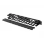 Lanberg 19-tolline kaablihaldus 1U, tüüp A, plastik | AK-1703-B | Must