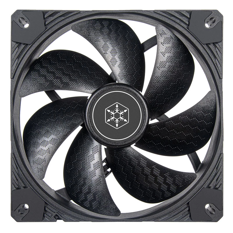 Jahutusventilaator SILVERSTONE SST-SF140B 140 mm must aksiaalne arvutikorpuse ventilaator