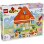 Ehitusmänguasi LEGO Bluey peremaja ja mälumänguga 10459 — 83 tk, 3 minifiguuri, vanus 3+