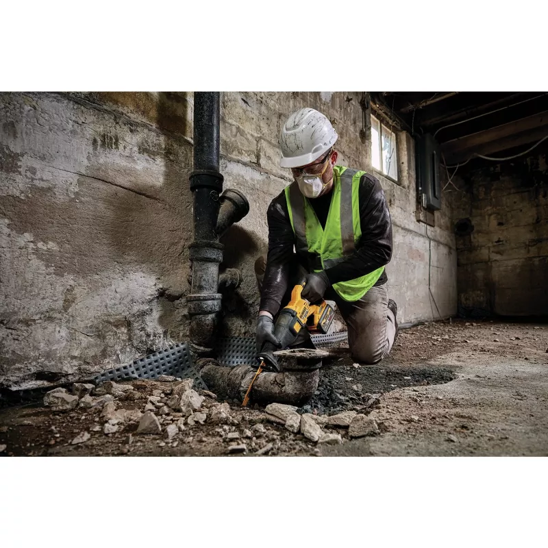 DEWALT DCS389NT tikksaag FlexVolt 54V TSTAK Must, Kollane