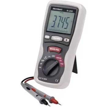 Voltcraft Komponententester digital R-200 CAT III 600 V Ekraan (Counts): 4000 (R-200)