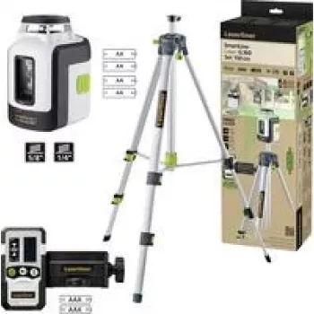 Lasernivelleer Laserliner SmartLine-Laser G360 komplekt — 360° jooned, 150 cm ulatus