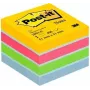 Post-It 2051-U kleepmärkmikud ruudukujulised sinine - roheline - roosa - kollane (2051-U)