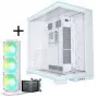 Lian Li O11D EVO RGB + TRYX PANORAMA SE ARGB täielik vedelikjahutus - valge, 360 mm