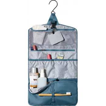 DEUTER Wash Bag II tualetikott — kompaktne reisipesukott, Atlantic värvi