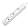 Pikendusjuhe LogiLink LPS229 1,5 m 3 vahelduvvoolupesa siseruumidesse valge