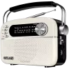 Kõlar SVEN SRP-505, valge (3W, Bluetooth, FM/AM/SW, USB, microSD, AUX, aku)