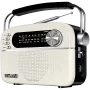 Kõlar SVEN SRP-505, valge (3W, Bluetooth, FM/AM/SW, USB, microSD, AUX, aku)