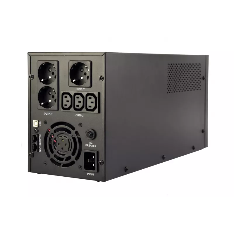 Gembird EG-UPS-036 katkematu toiteallikas (UPS) Line-Interactive 3 kVA 1800 W 6 AC-pistikupesa