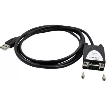 Exsys - Jadasiadapter - USB - RS-232 - Must (EX-1311-2-5V)