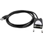 Exsys - Jadasiadapter - USB - RS-232 - Must (EX-1311-2-5V)