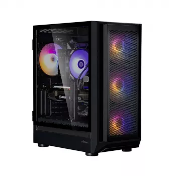 Arvutikorpus Zalman i6 Must, ATX, must