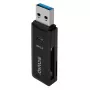 Kaardilugeja SAVIO AK-64 USB 3.2 Gen 1 Type-A väljund, MicroSD pesa, 5000 Mbit/s, must