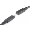 USB USB-C pikenduskaabel Digitus AK-300210-015-S