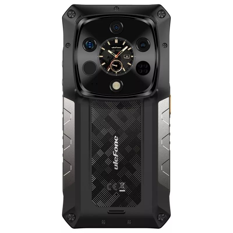 Vastupidav nutitelefon UleFone Armor 28 Ultra Thermal 5G — 16 GB muutmälu, 1 TB salvestusruumi, must