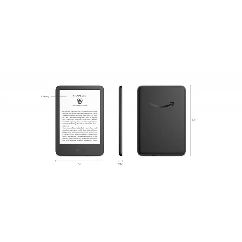 Amazon B0CP31T5M6 e-raamatulugeja 16 GB Wi-Fi must