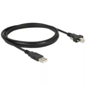 USB-kaabel DeLOCK 2m USB 2.0 USB A USB B must